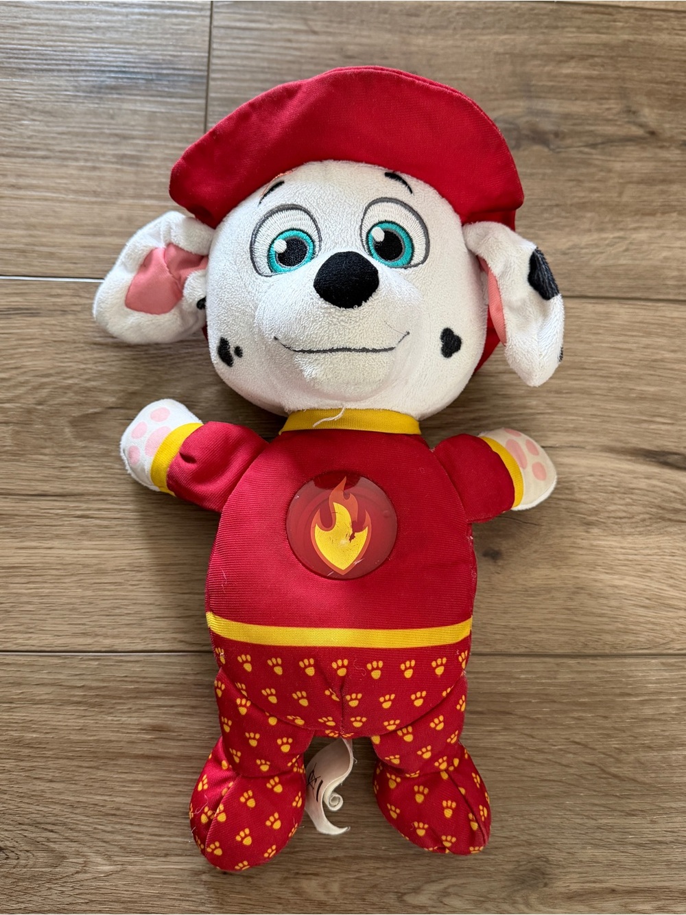 2017 Paw Patrol Snuggle Up Pup Marshall Lullabies Plush